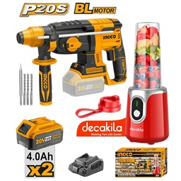 COSLI23014 20V LI-ION CORDLESS ROTARY HAMMER COMBO