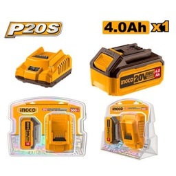 FBCPK1214 20V LI-ION BATTERY AND CHARGER KIT 4.0Ah