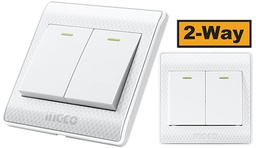 HESSH02103 SWITCH 2 GANG 2 WAY