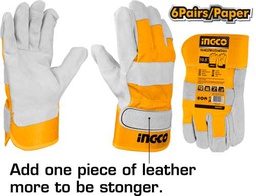 HGVC01 COW SPLIT LEATHER GLOVES