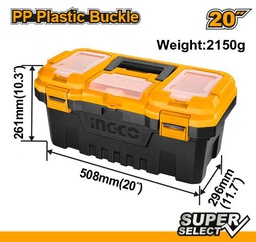 PBX2001 PLASTIC TOOL BOX 20''